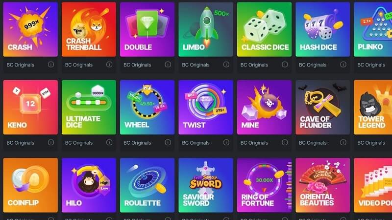 Казино развлечений BC Game Dice Казино развлечений BC Game Dice